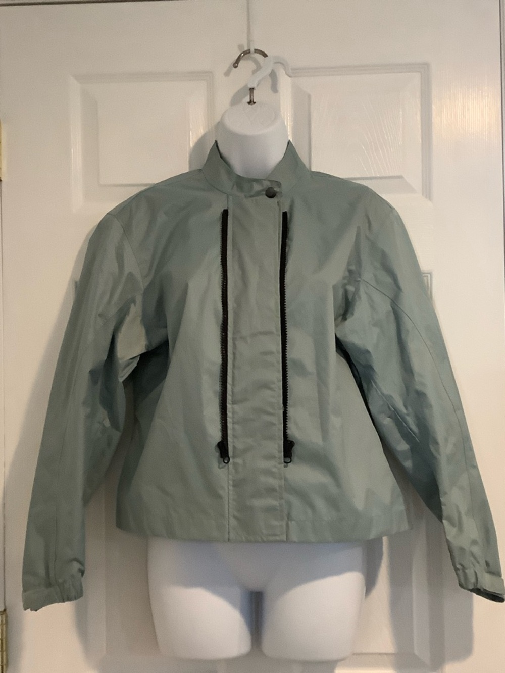 JOE ROCKET Women’s Green/Silver Windbreaker Liner Motorcycle Rider Jacket L